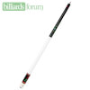 BMC Glass Rose Pool Cue with Red Rose
