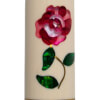Buttsleeve of a BMC Glass Rose White/Pink Pool Cue Photo