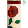 Buttsleeve of a BMC Glass Rose White/Red Pool Cue Photo