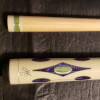 BMC White Crusher Cue Signed by Loree Jon