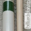 BMC Crusher White Pool Cue with Black Dot Shaft