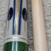 BMC Crusher White Pool Cue with Black Dot Shaft