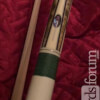 Meucci Crusher White Pool Cue from BMC Cues