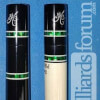 BMC 2021 Custom Shamrock Pool Cue Forearm