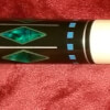 BMC Pool Cue Black and Blue Diamond Prototype Cue