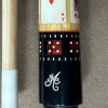 BMC "Hearts" Casino 1 Pool Cue with Burgundy Wrap