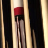 BMC Pool Cue Model Casino 1 Spades w/White and Red Wrap