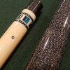 BMC Pool Cue Model Casino 3 Hearts with Black Dot Shaft