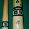 Bob Meucci 2013 Casino 3 Pool Cue with Spades