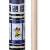 BMC Casino 5 Joker Cue with Purple Leather Wrap