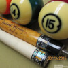 BMC Casino 6 Hearts Cue Signed and Dated