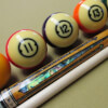 BMC Casino 6 Hearts Pool Cue with Paua Shell Inlays