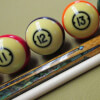 Pool Cue Model BMC Casino #6 Hearts