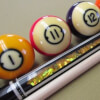 BMC Casino 8 Spades Pool Cue with Paua Shell Inlaid Points