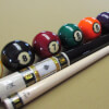 Yellow and Black BMC Pool Cue Casino 8 Cue