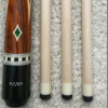 Cocobolo BMC Diamond Cue #9 with 3 Shafts