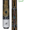 A Bob Meucci Diamond Cue with Black Dot Shaft