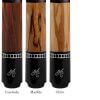 BMC Exotic Wood Series Pool Cue Identification