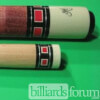 BMC Hickory 1 Red Pool Cue