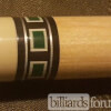 BMC Hickory 2 Gold Pool Cue from eBay