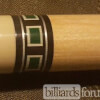 BMC Hickory 2 Gold Pool Cue from eBay