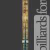 Picture of a BMC Knight Turquoise Pool Cue