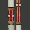 A Rose-Pink Knight Pool Cue from Bob Meucci Customs