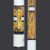 BMC Yellow Knight Pool Cue Photo