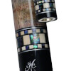 Buttsleeve of a BMC Abalone Mini Diamond Pool Cue