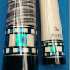 BMC Blue on Smoke Mini Diamond Pool Cue