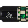 Rainbow-Stain BMC Green Mini Diamond Cue