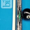 BMC Mini Diamond Cue with Grey Stain, Green Inlay