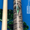 Jade Green Inlay BMC Smoke Mini Diamond Cue