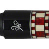 BMC Red Diamond Mini cue with Rainbow Stain