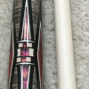 BMC Mini Diamond Cue Red Inlay on Smoke Stain