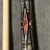 Smoke Stained Mini Diamond Cue with Red Inlay