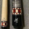 Smoke Stained Mini Diamond Cue with Red Inlay