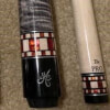 Meucci Mini Diamond Cue, Red on Smoke Stain