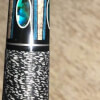 Grey-Stained BMC SWBB-2B Pool Cue with Blue Inlay
