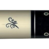 Blue SWBB-2B Pool Cue with Grey Stain