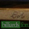 Bob Harris Signature on the Bob Harris 080907-1 Pool Cue