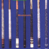 Catalog Page for the Maximum Max Series Line of Pool Cues