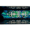 Picture of a Meucci 21-3 Black w/Blue Inlay Pool Cue