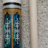 Birds Eye Maple Meucci 21-3-BN Cue with Brown Stain