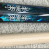 Black Meucci 21-3CB Cue Forearm Detail