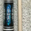 Black Meucci 21-3CB Cue w/Bullseye Black Dot Shaft