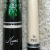 Meucci 21-3C Cue - Black with Green Inlay