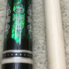 Meucci 21-3C Cue with Green Paua Shell