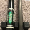 Green Meucci 21-3C Cue with Carbon Shaft