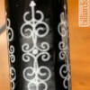 Black Meucci 21-3C Cue w/Black Mother-of-Pearl Inlay